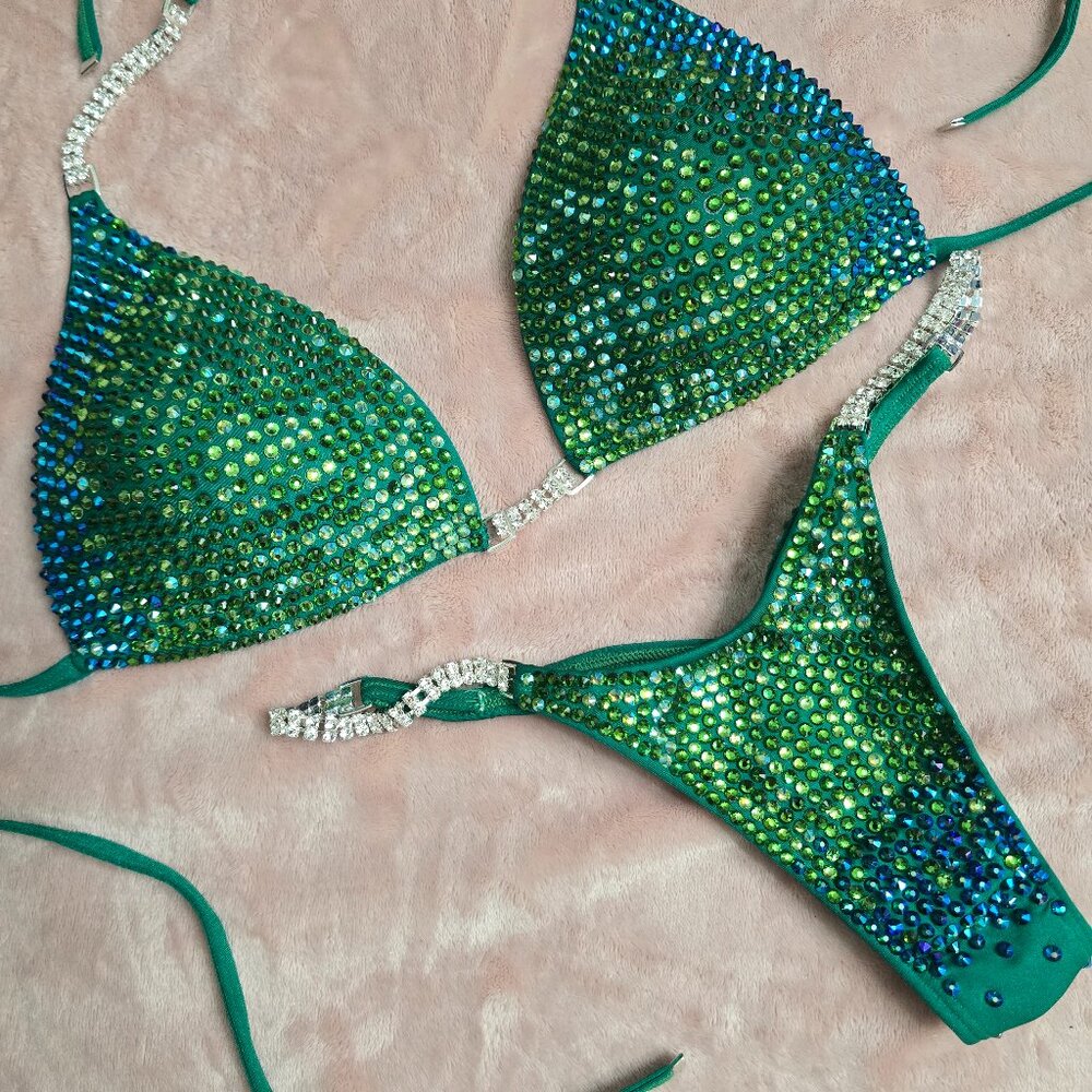 Angel Competition Bikinis Aurora Lights 2.0 Trinity - Large Molded/Olympian